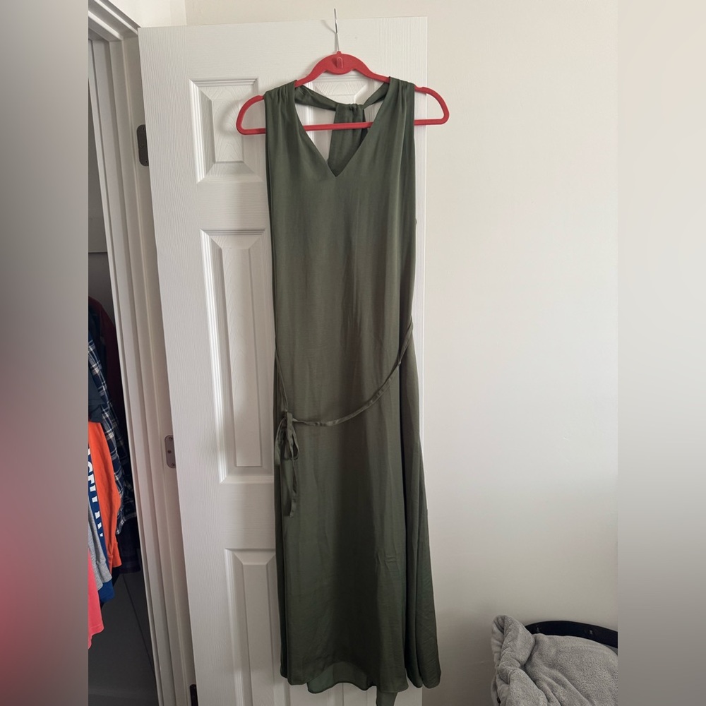 Banana Republic Olive Maxi Dress